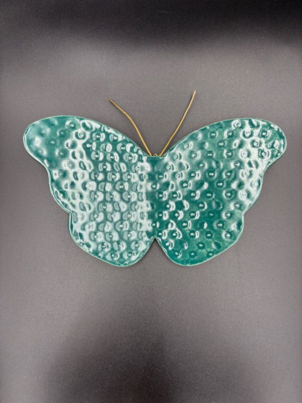 Sommerfugl grønn medium