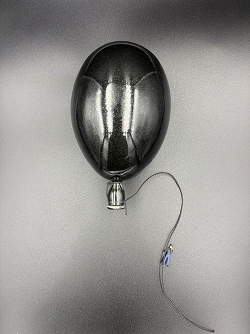Hovedbilde Keramikk ballong sort #14 cm