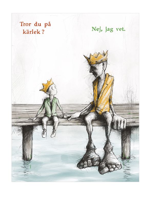 Tror du på kärlek 47x61 cm