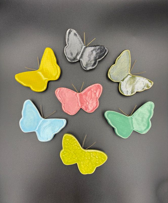 Sommerfugl rosa II liten