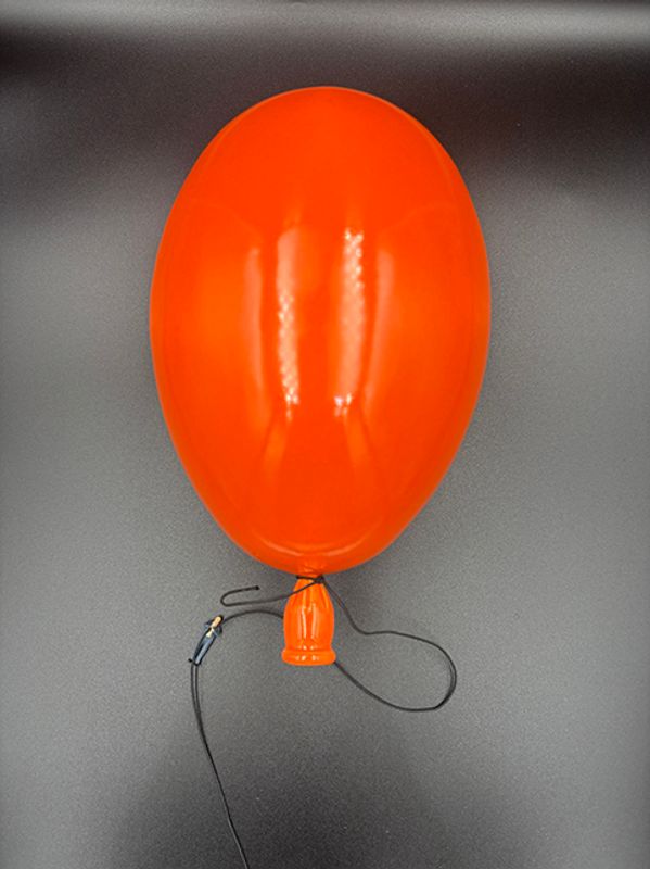 Keramikk ballong oransje #19 cm