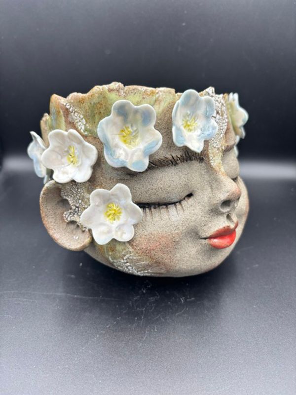 Kunst ansikt stående #37