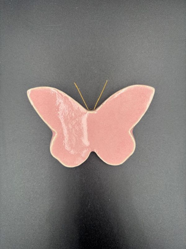 Sommerfugl rosa liten