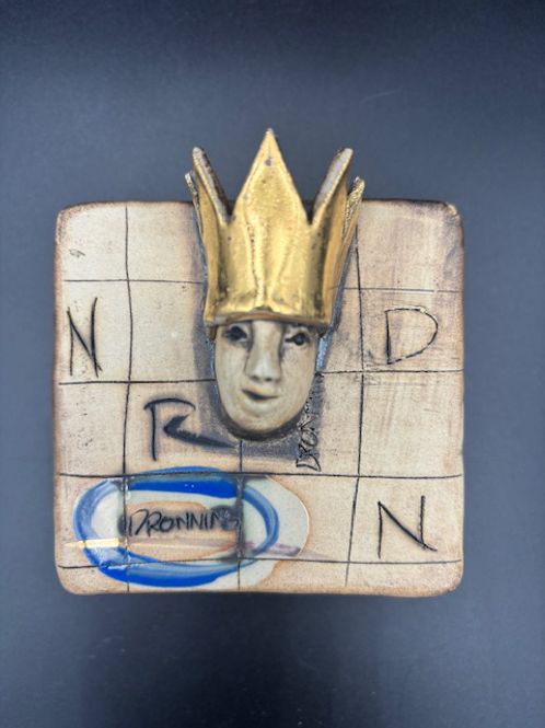 Hovedbilde Kunstkloss dronning #3